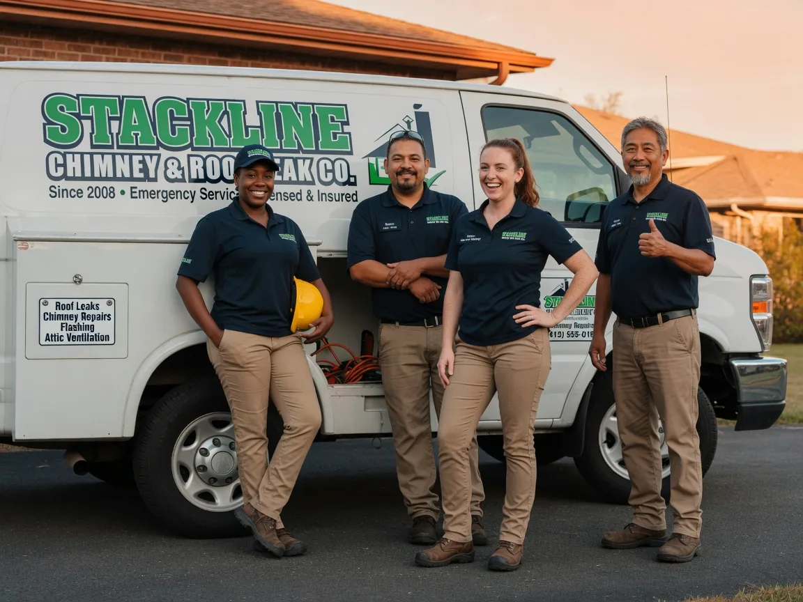 Chimney flashing repair company in Landrum, SC